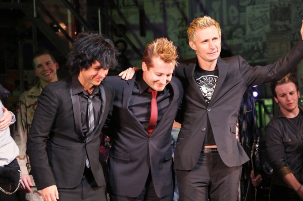 Billie Joe Armstrong, Tre Cool and Mike Dirnt Photo