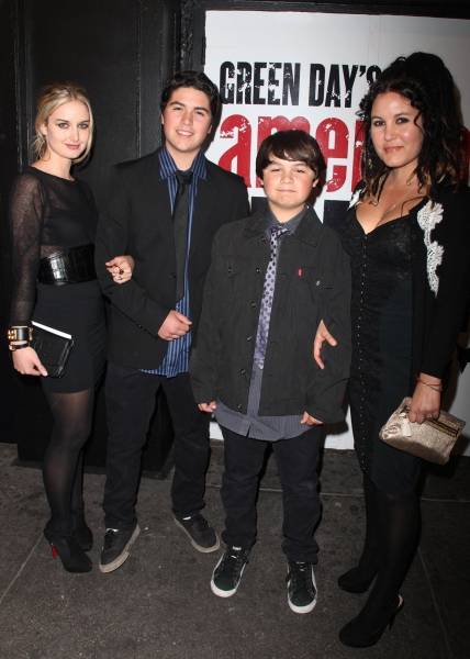 Joseph 'Joey' Marciano Armstrong, Jakob Danger Armstrong and Adrienne Armstrong and g Photo