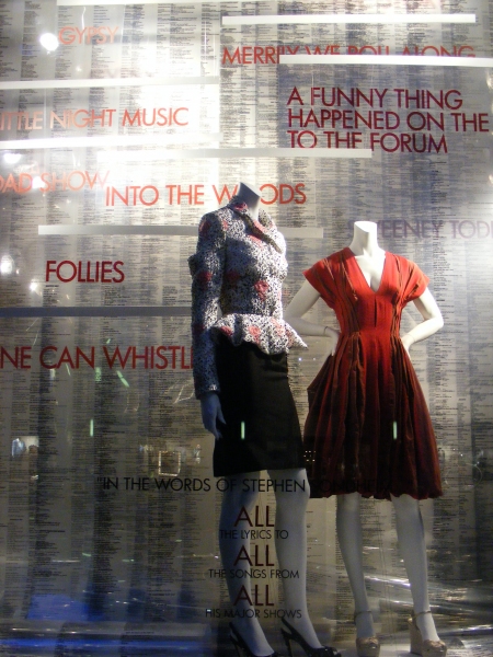 Photo Coverage: Bergdorf Goodman Honors Sondheim with Window Displays Image