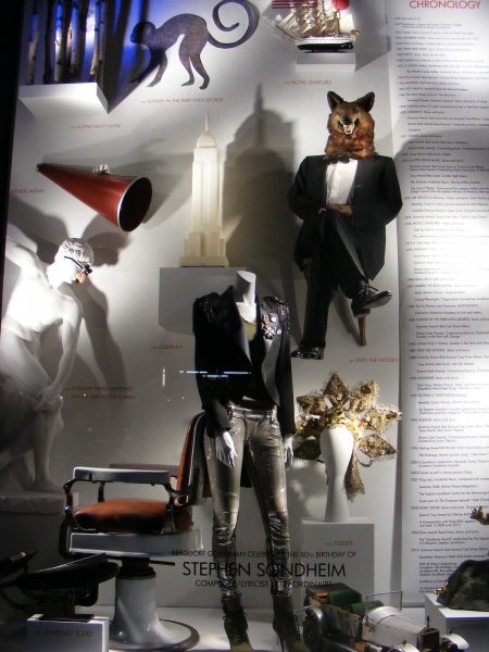 Photo Coverage: Bergdorf Goodman Honors Sondheim with Window Displays Image