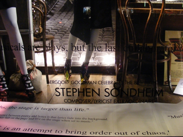 Photo Coverage: Bergdorf Goodman Honors Sondheim with Window Displays Image