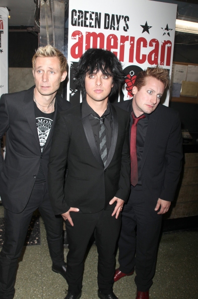 Mike Dirnt, Billie Joe Armstrong and Tre Cool Photo