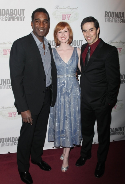 Norm Lewis, Erin Mackey and Matthew Scott Photo