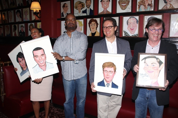 Photo Coverage: RACE Stars Receive Sardi's Portraits Image