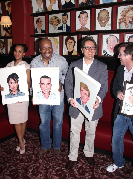 Photo Coverage: RACE Stars Receive Sardi's Portraits Image