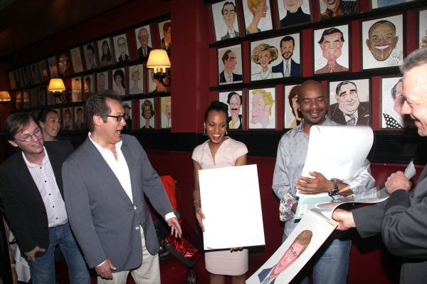 Photo Coverage: RACE Stars Receive Sardi's Portraits Image