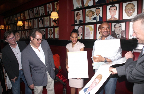 Photo Coverage: RACE Stars Receive Sardi's Portraits Image