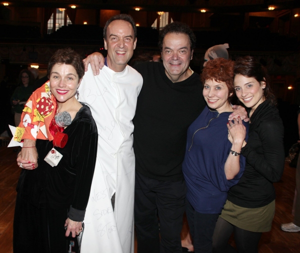Dale Hensley (Gypsy Winner- La Cage) with Christina Andreas, Bill Nolte, Cheryl Stern Photo