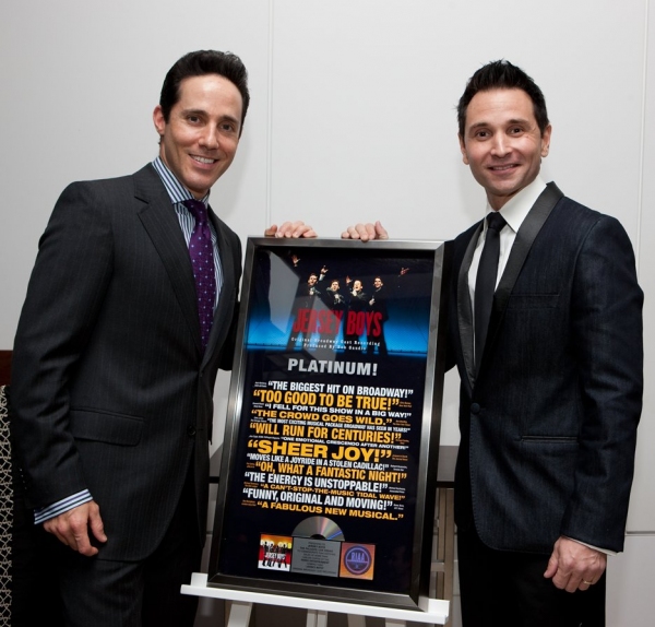Photo Coverage: Jersey Boys Celebrate 2nd Anniversary in Vegas Image