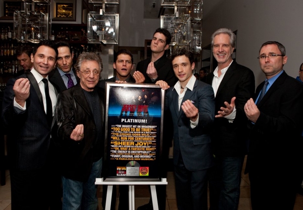 Photo Coverage: Jersey Boys Celebrate 2nd Anniversary in Vegas Image