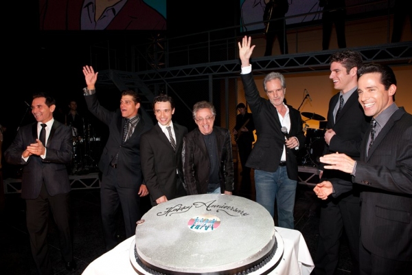 Photo Coverage: Jersey Boys Celebrate 2nd Anniversary in Vegas Image