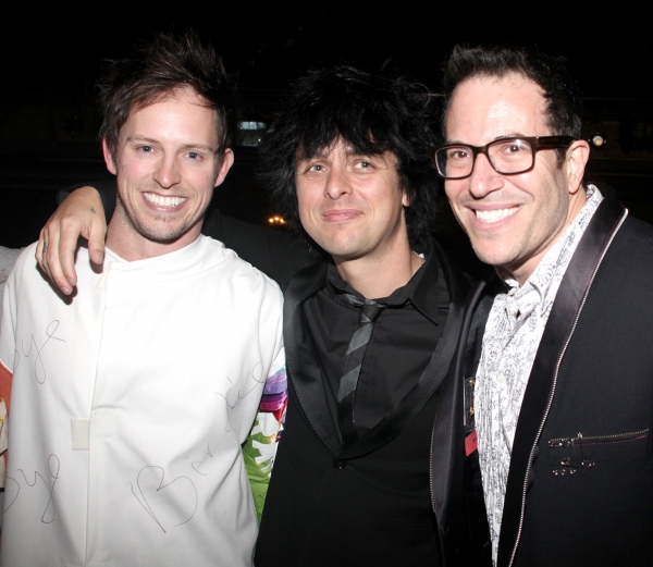 Andrew Call, Billie Joe Armstrong and Michael Mayer Photo