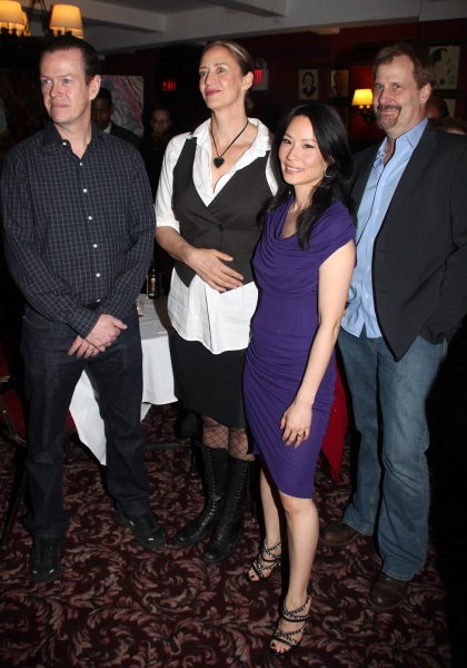 Dylan Baker, Janet McTeer, Lucy Liu and Jeff Daniels Photo