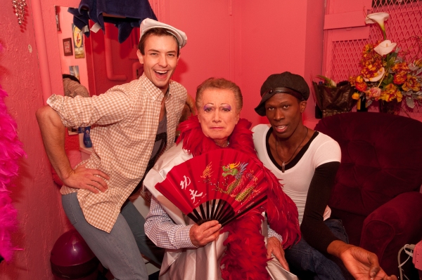 Photo Flash: Regis Visits LA CAGE Backstage on LIVE! Image