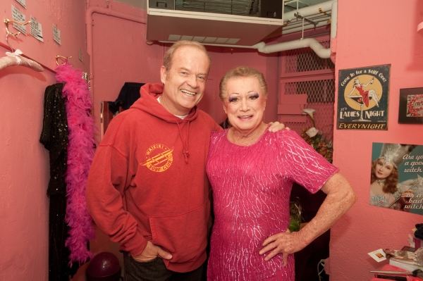 Photo Flash: Regis Visits LA CAGE Backstage on LIVE! Image