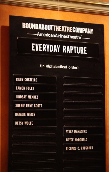 Photo Coverage: EVERDAY RAPTURE Opening Night Curtain Call Image