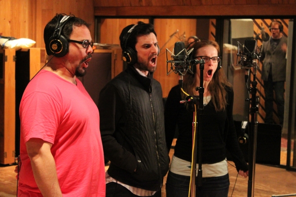 Photo Flash: Inside the BLOODY BLOODY Recording Session Image