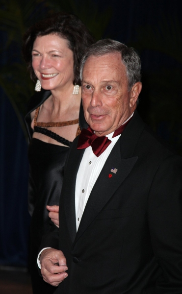 Diana Taylor & Mayor Michael Bloomberg Photo