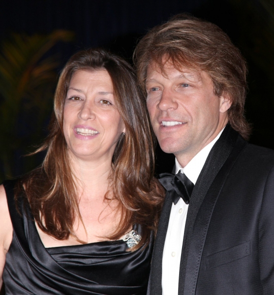 Jon Bon Jovi & wife Photo