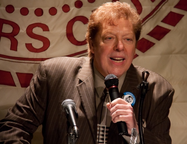 Photo Coverage: Huffman and Stokes Mitchell Announce 2010 Drama Desk Nominees Image