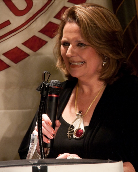 Photo Coverage: Huffman and Stokes Mitchell Announce 2010 Drama Desk Nominees Image