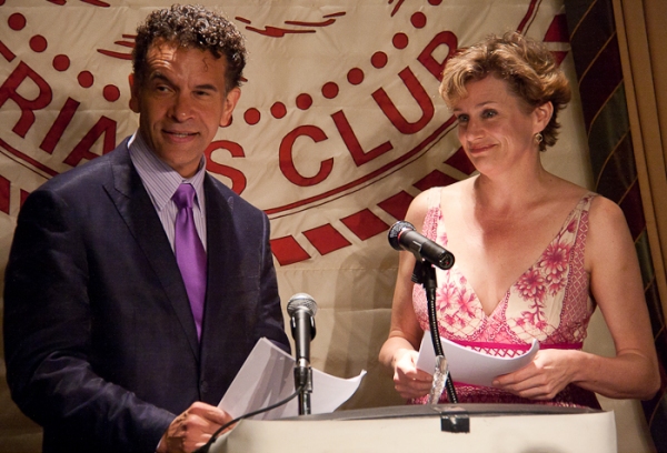 Photo Coverage: Huffman and Stokes Mitchell Announce 2010 Drama Desk Nominees Image