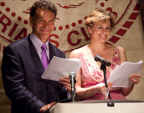 Photo Coverage: Huffman and Stokes Mitchell Announce 2010 Drama Desk Nominees Image