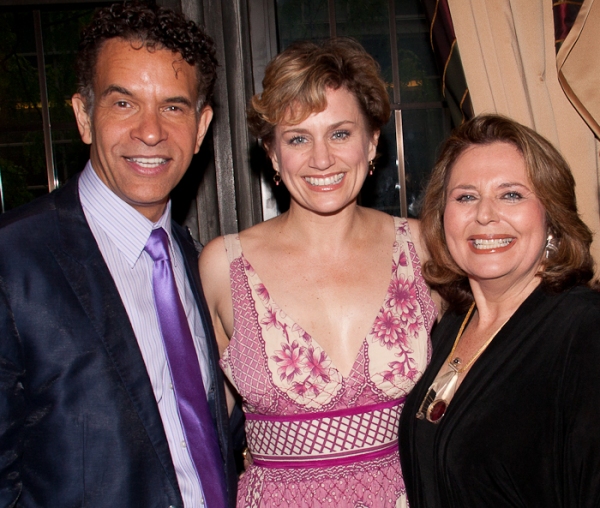 Brian Stokes Mitchell, Cady Huffman and Randie Levine-Miller Photo