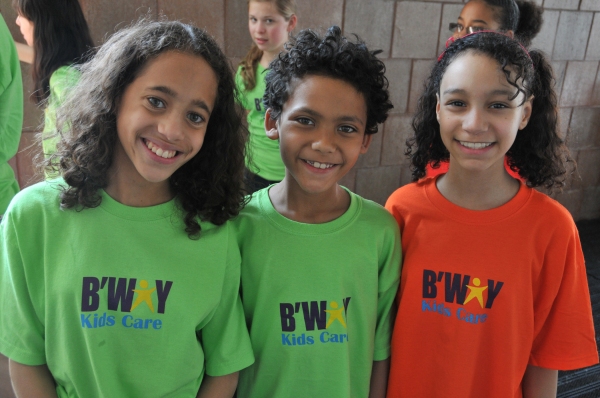 Photo Flash: Broadway Kids Care At Tribeca Film Festival 