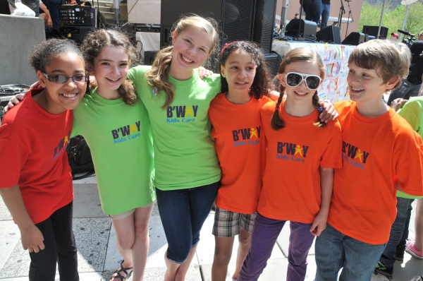 Photo Flash: Broadway Kids Care At Tribeca Film Festival 