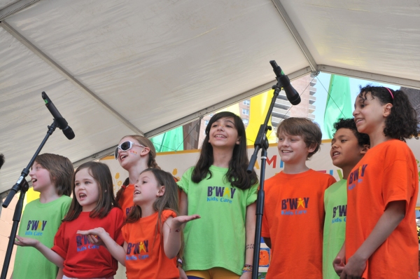 Photo Flash: Broadway Kids Care At Tribeca Film Festival 