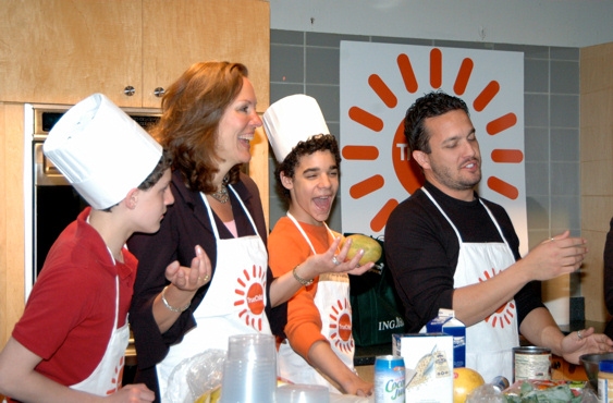 Photo Coverage: Kulish, Alvarez, & Kowalik Reunite for BILLY ELLIOT Celebrity Cook-Off Image