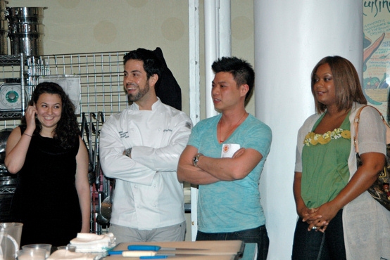 Photo Coverage: Kulish, Alvarez, & Kowalik Reunite for BILLY ELLIOT Celebrity Cook-Off Image