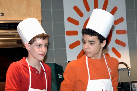 Photo Coverage: Kulish, Alvarez, & Kowalik Reunite for BILLY ELLIOT Celebrity Cook-Off Image