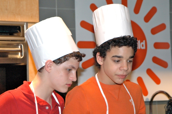 Photo Coverage: Kulish, Alvarez, & Kowalik Reunite for BILLY ELLIOT Celebrity Cook-Off Image