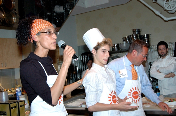 Photo Coverage: Kulish, Alvarez, & Kowalik Reunite for BILLY ELLIOT Celebrity Cook-Off Image