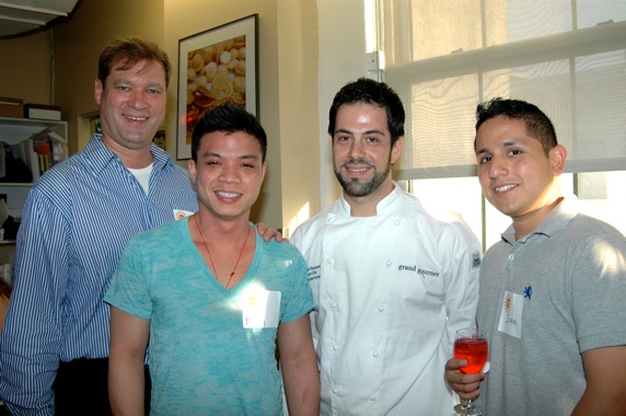 Photo Coverage: Kulish, Alvarez, & Kowalik Reunite for BILLY ELLIOT Celebrity Cook-Off Image