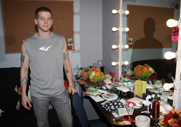 Photo Coverage: Backstage with IDIOT's Stark Sands Image