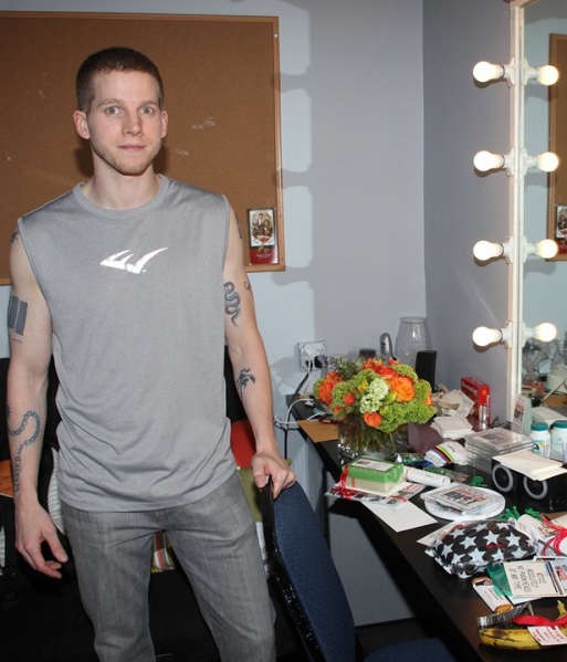 Photo Coverage: Backstage with IDIOT's Stark Sands Image