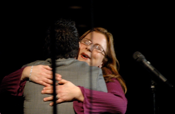 Mario Cantone and Mary Dimino Photo