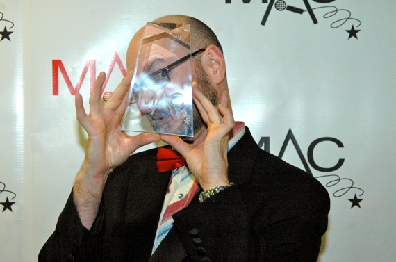 Daryl Glenn showing off the new MAC Award design Photo