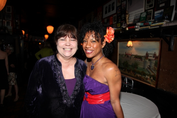Awards producer Patricia Watt and nominee Oneika Phillips Photo