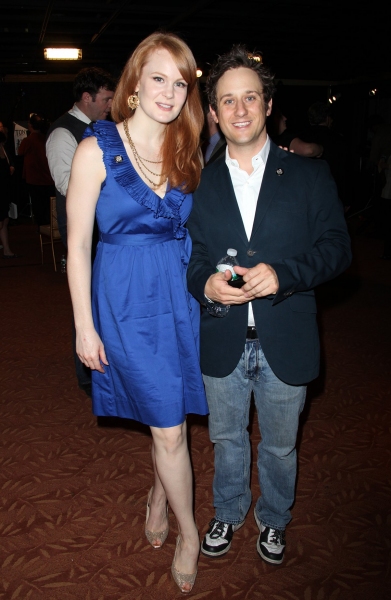 Kate Baldwin and Christopher Fitzgerald Photo