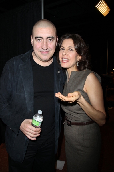 Alfred Molina and Jessica Hecht Photo