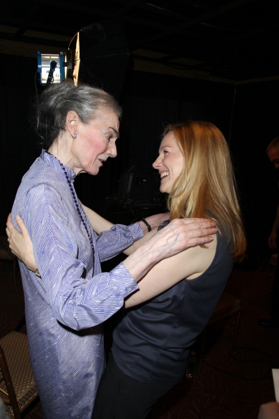 Marian Seldes and Laura Linney Photo