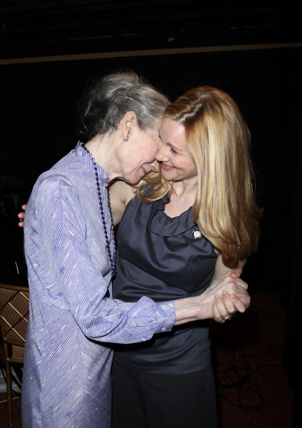 Marian Seldes and Laura Linney Photo