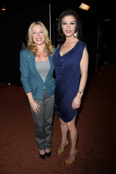 Sherie Rene Scott and Catherine Zeta-Jones Photo