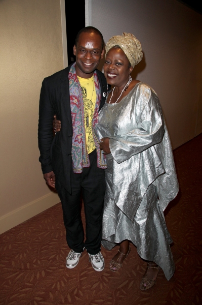 Sahr Ngaujah and Lillias White Photo