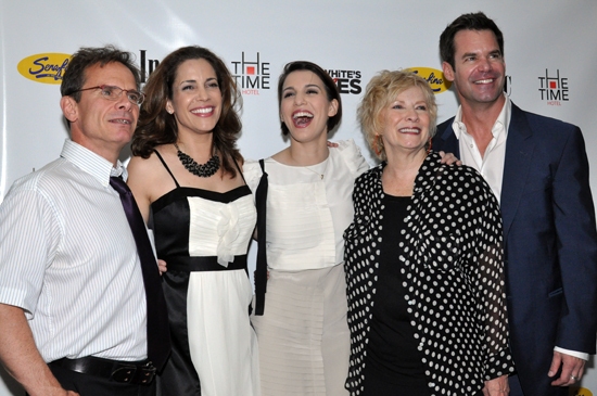 Peter Scolari, Andrea Grano, Christy Carlson Romano, Betty Buckley & Tuc Watkins Photo