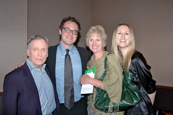 Dick Cavett, Mike Errico, Cathy Mayer and Sally Law Photo